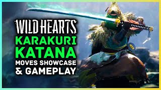 Wild Hearts - Karakuri Katana Weapon Preview \u0026 Moves Showcase Gameplay