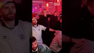 England fans REACTION to Harry Kane penalty miss 😭