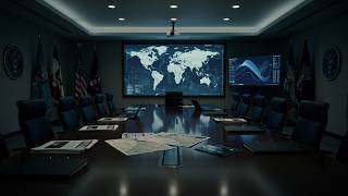 4 Hours of War Room Ambience ⚔️ Strategic Military Command Center for Focus & Study