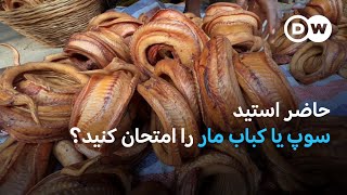 می‌خواهید گوشت مار بخورید؟