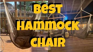 What is the Best and Affordable Hammock Chair for outside? (easy install)