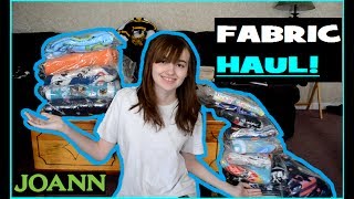 HUGE Joann fabric haul!