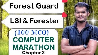 Computer Knowledge selected questions for forest guard LSI Forester 💯% selection