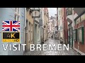 Guided walk tour through Bremen historic city center: Marktplatz, Schnoor, and Bottcherstrasse