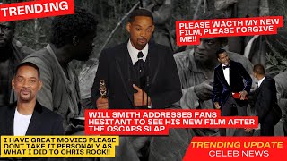 After s*lap chris rock, Will Smith addresses fans hesitant to see his new film #willsmith #chrisrock