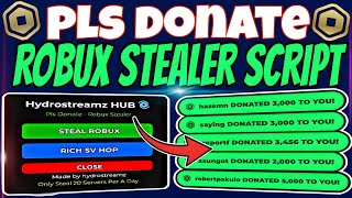 Pls Donate Robux Stealer Pls Donate Script Steal Robux Pastebin Jdnh ...