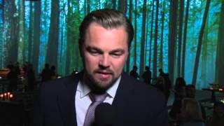 The Revenant: Leonardo DiCaprio "Hugh Glass" Premiere Party Movie Interview | ScreenSlam