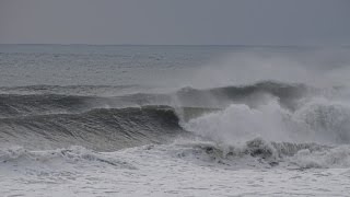 台風20号のうねり - 平野サーフビーチ・サーフィン波情報＠どらごん 2016/10/12 07:00