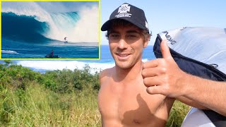 PSYCHO JAWS STRIKE MISSION INTO MASSIVE WAIMEA BAY PRACTICING FOR THE EDDIE!