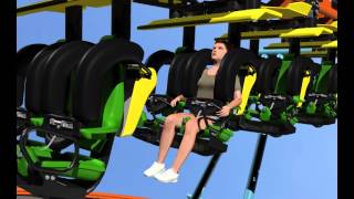 3D Accident Animation - Rollercoaster Injury