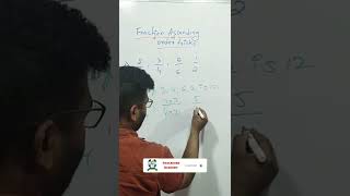 ascending and descending of unlike fraction| ಭಿನ್ನರಾಶಿ ಏರಿಕೆ ಕ್ರಮ #shorts #mathstricks #simpletricks