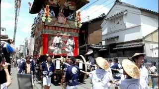 京都・洛中　祇園祭２０１２　～山鉾巡行　月鉾～