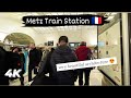 Metz Train Station - Walking Tour - 4K