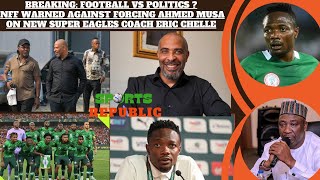 BREAKING: UK BASED NIGERIAN WARNS NFF NOT TO CONTROL NEW SUPER EAGLES COACH ?