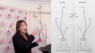 How to make Ikenobo Ikebana Shoka Shofutai nishu-ike (two martial) Ikebana London Classes