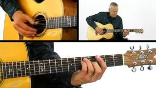 Tommy Emmanuel Guitar Lesson - #21 Barre Chord - Fingerstyle Milestones