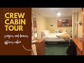 CRUISE SHIP PERFORMER CABIN TOUR!!