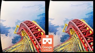 3D Roller Coasters S VR Videos 3D SBS [Google Cardboard VR Experience] VR Box Virtual Reality Video