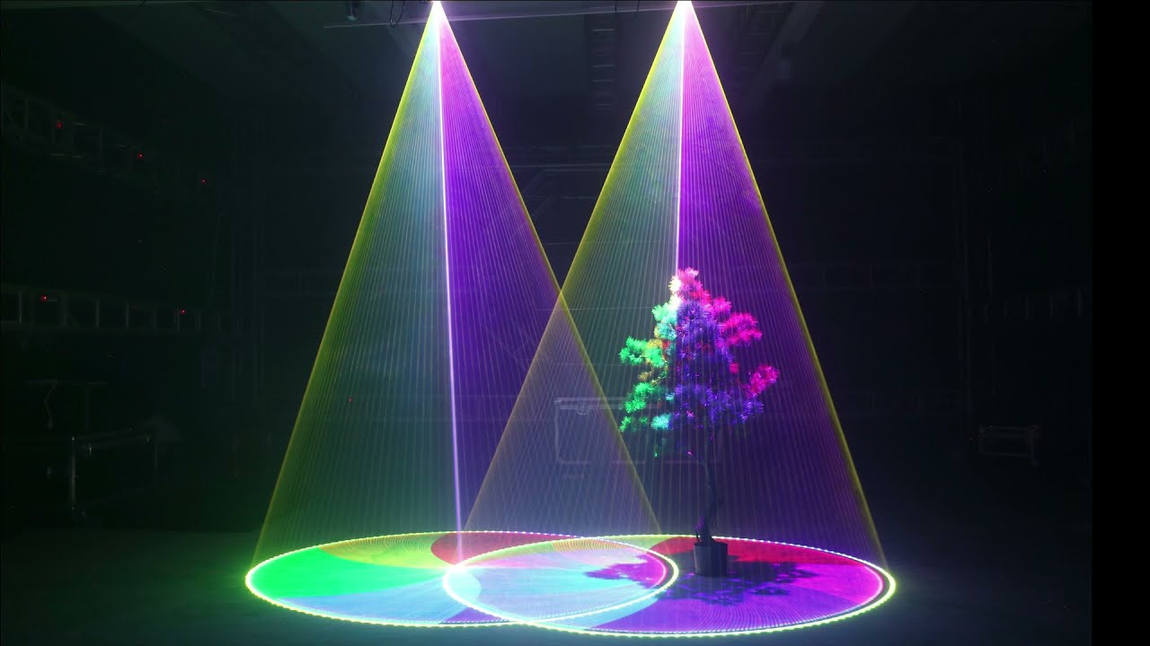 Bluetooth Cell Phone App Diy Animation Rgb Laser Light F2800 B 1800mw