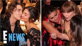 Was Selena Gomez GOSSIPING About Kylie Jenner & Timothée Chalamet at the Golden Globes? | E! News