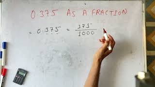 .375 as a fraction | Fraction | Hindi | Surendra khilery