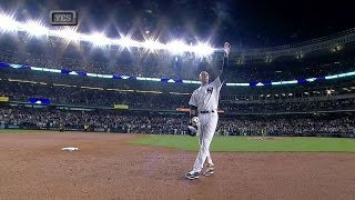 BAL@NYY: Jeter gives final farewell to the Bronx