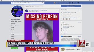 Crime-fighting Facebook page helps solve Nash County cold case