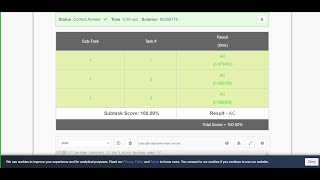 DISCUS THROW CODECHEF SOLUTION IN JAVA