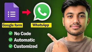 Send WhatsApp message on Google Form submission (No-Code Tutorial)