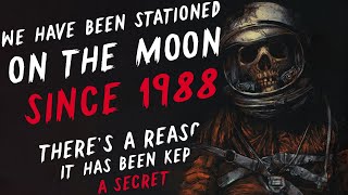 We have been stationed on the Moon since 1988, There's a reason it is kept a secret