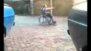 Runaway wheelchair