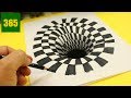 Comment dessiner une Illusion d'optique - Trou - Tutoriel