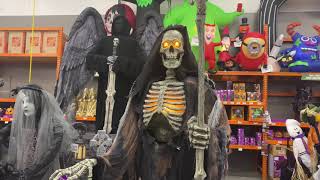 👻 NEW FOR 2021 Home Depot SVI Inferno Reaper Life Size Animatronic Halloween Prop 🎃