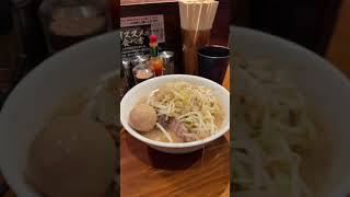 【二郎系を麺少なめ注文】麺屋 のスたOSAKA レディースサイズ　#Shorts