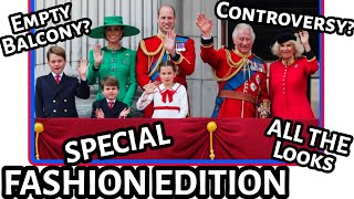 TROOPING THE COLOUR SPECIAL FASHION EDITION + Balcony Controversy  #Roaylfamily #royal #fashion