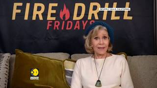 Arrested Jane Fonda accept BAFTA award via video message