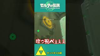 【ティアキン】重力を切り替えろ！？低重力を活用して投げろ！！【祠攻略】＃Shorts