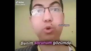 eğer biri sana dört göz derse ona deki