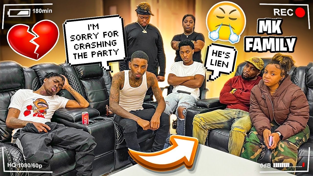 WE HAD A SIT DOWN AFTER CRASHING JAY PARTY & IM GOING TO THE WEDDING!