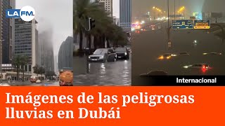 Dubai: Imágenes de la crisis por las intensas lluvias
