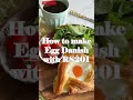 How to make Egg Danish with RS201 #shorts