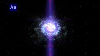 After effects Tutorial | Galaxy Animation | Trapcode Particular