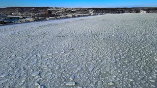 Mavic Air 2 @ 北海道 網走 砕氷Abashiri drift ice (4K) #abashiri #drone #空拍 #網走 #流冰