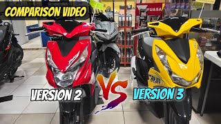 HONDA BEAT FI | VERSION 2 & 3 COMPARISON