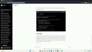 python http response body