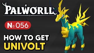 Palworld - How to Get UNIVOLT (Paldeck 056)