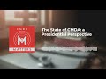 cmda matters the state of cmda a presidential perspective