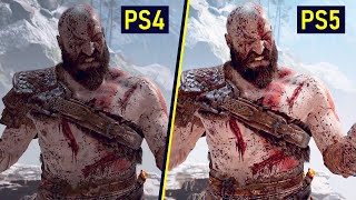 God of War - Kratos vs. The Stranger: Graphics Comparison PS4 vs. PS5