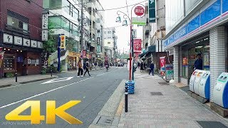 Walking around Yoyogi park station, Tokyo - Long Take【東京・代々木公園駅】 4K