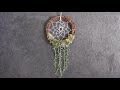 succulent dreamcatcher tutorial b s quirky creations